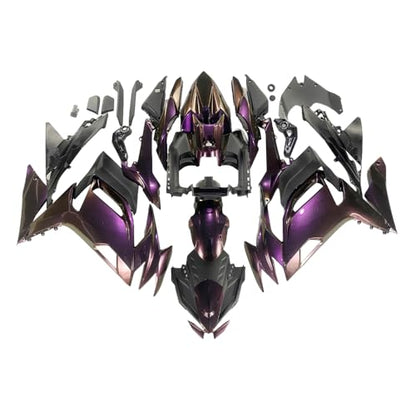 Chameleon Gold Purple Fairings Shell for Kawasaki Ninja 650 EX650 2020-2026
