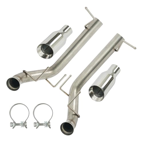 PHILTOP Cat-Back System Fit for 2011-2014 Ford Mustang V8 5.0L - size: 2011-2014 Ford Mustang V8