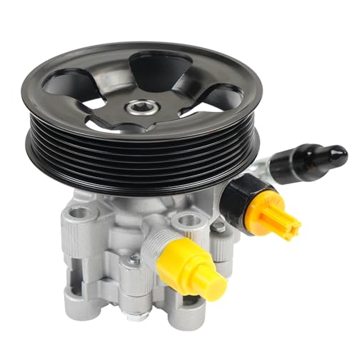 Power Steering Pump with Pulley Compatible with Toyota Tacoma 2005-2015 Lexus RX350 2007-2009 Replacement for 21-5447
