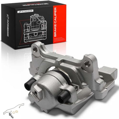 A-Premium Disc Brake Caliper Assembly with Bracket Compatible with Select Audi and Volkswagen Models - Q3/Q3 Quattro 2015-2018, Passat, For Tiguan, For Tiguan Limited - Front Right Passenger Side