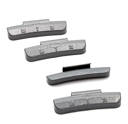T Series Hammer on ZINC Wheel Weights Coated (1.0oz) Box of 100pcs - size: 1.0oz