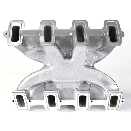 300-130 LS Cathedral Port Carb Intake Manifold for LS1 V8 Polished - size: LS1 LS2 LS6 Polished