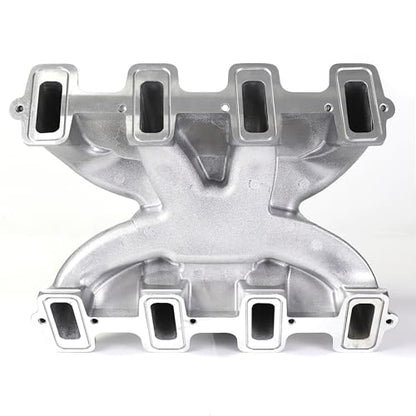 300-130 LS Cathedral Port Carb Intake Manifold for LS1 V8 Polished - size: LS1 LS2 LS6 Polished