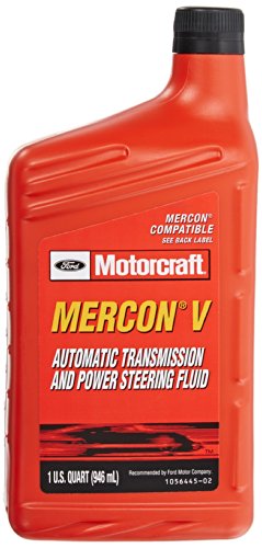 Ford Genuine XT-5-QM MERCON-V Automatic Transmission and Power Steering Fluid - 1 Quart - size: 32 Fl Oz