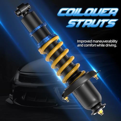 Height Adjustable Coilover Lowering Kit Compatible with 2003-2008 Corolla