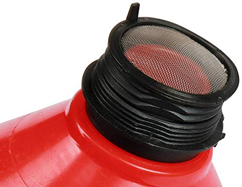 Wirthco Funnel King 4 Qt. Drum Funnel 32425 with 2" Threads & Lockable Lid - size: 4 Quart, style: With Lid