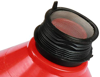 Wirthco Funnel King 4 Qt. Drum Funnel 32425 with 2" Threads & Lockable Lid - size: 4 Quart, style: With Lid