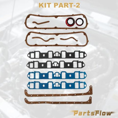 PartsFlow Engine Gasket Set for Ford, Mercury, Lincoln - color: 260-1125