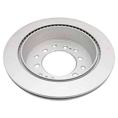 TRQ Front and Rear Brake Rotor Set G Coated Vented - style: BKA14763