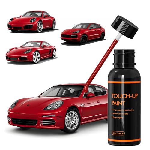 M3C Carmine Red Touch Up Paint For Porsche Car, Automotive Paints - color: M3C Carmine Red