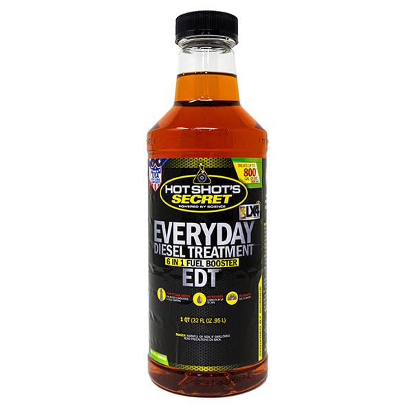 Hot Shot's Secret Everyday Diesel Treatment EDT, 32 oz - size: 32 Fl Oz (Pack of 1)
