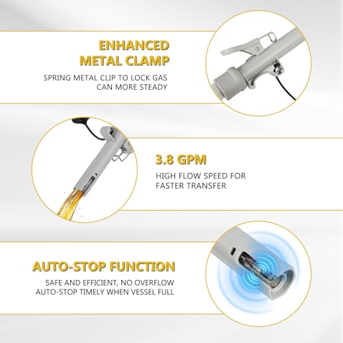 Fuel Transfer Pump with Auto-Stop