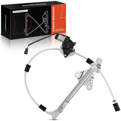 A-Premium Front Driver Side Power Window Regulator with Motor (2-Pin) - style: Front Driver(LH)