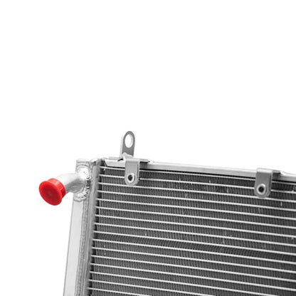 ALLOYWORKS Aluminum Racing Cooling Radiator For 1999-2002 2000 2001 Yamaha YZF R6 R6