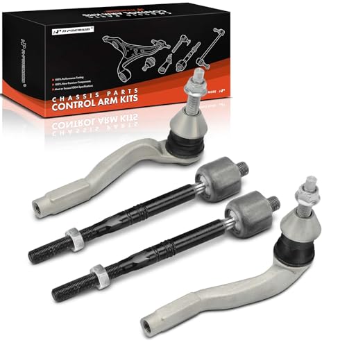 A-Premium Front Inner Outer Tie Rod End Kit, Compatible with Mercedes-Benz
