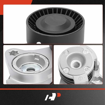 A-Premium Belt Tensioner Assembly with Pulley Compatible with BMW