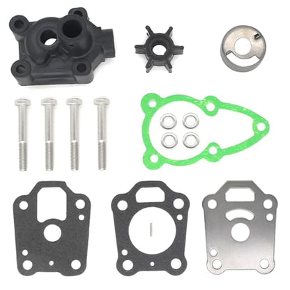 8M0155395 Outboard Water Pump Impeller Kit for Mercury Mariner 4 5 6 HP - size: Mecury 4-6 HP