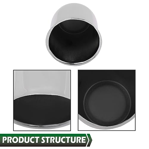 GRAND ORANGE Wheel Center Cap Fit 3 1/4", 3.25" Trailer Rims - color: Fit 3.25" Rims Center Bore (4 PCS)