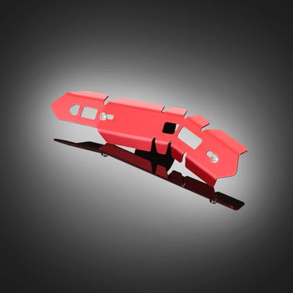 KLR650 Muffler Exhaust Pipe Heat Shield Guard Cover Compatible with Motorcycle KLR 650 2008-2025 (Red) - color: 147 red