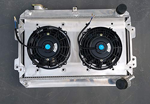 For Mazda RX7 RX-7 S1 S2 S3 1979-1985 Radiator + Shroud + Fan + Oil cooler