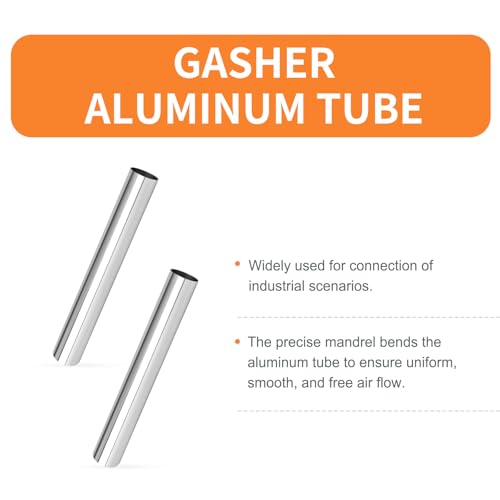 GASHER 1Pc Straight Aluminum Alloy Tube Intercooler Pipe Air Intake Tube 2.25"OD Length 12"(300MM) - color: straight, size: 2.25"OD (1 PC) 12"