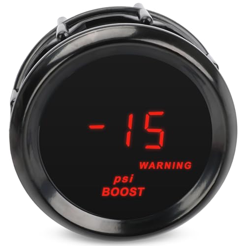 30PSI Turbo Boost Gauge Meter Kit 2inch 52mm DC12V - size: Turbo Boost Gauge