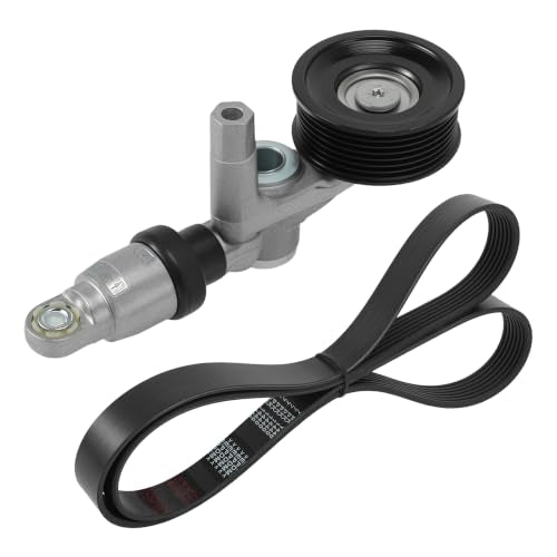 Engine Belt Tensioner with Serpentine Belt for Honda Accord 13-17
