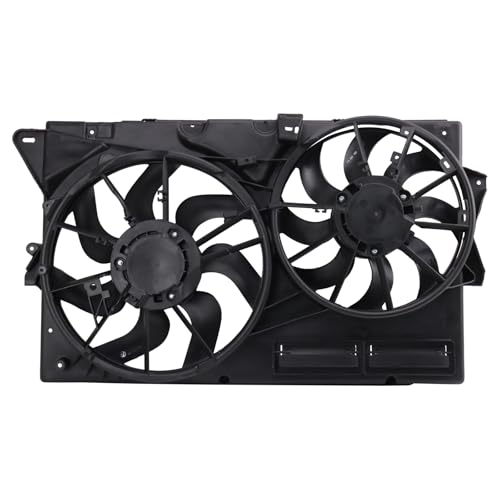 TRQ Radiator Dual Cooling Fan Assembly - style: RFA73761
