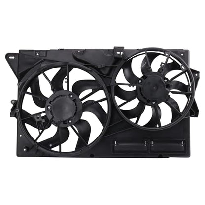 TRQ Radiator Dual Cooling Fan Assembly - style: RFA73761