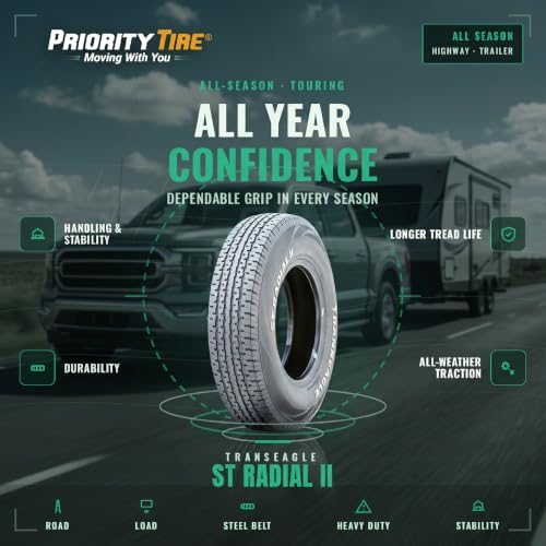 Transeagle ST II ST225/75R15 117/112L All Season E (10 Ply) (RWL) Tire - size: 225/75R15
