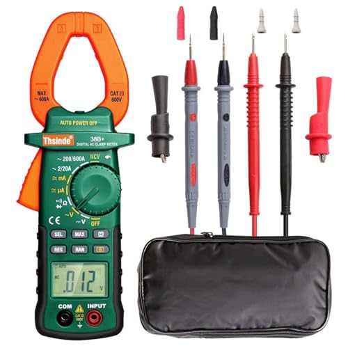 Auto Ranging TRMS Digital Multimeter, 6000 Counts - color: 38B