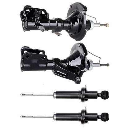 AUTOMUTO Front Rear 4x Shock Absorbers Fit for Acura EL 2001-2003 - size: 4 Pieces Front/Rear Shock Absorber