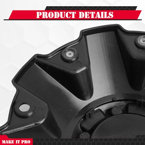 KitsPro Center Cap for Mayhem C108010C01 C806803-2CAP Rim — Matte Black with American Flag, Pack of 1 - color: Matte Black with American Flag, size: Mayhem C108010C01 / C806803-2CAP