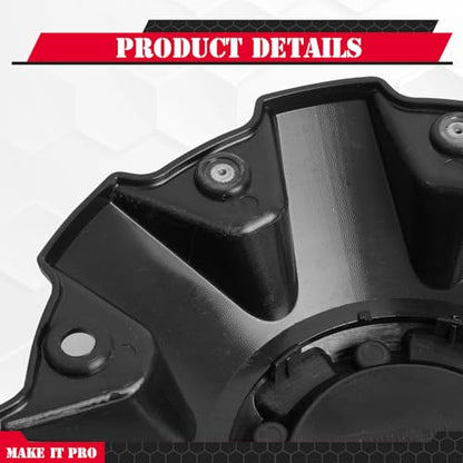 KitsPro Center Cap for Mayhem C108010C01 C806803-2CAP Rim — Matte Black with American Flag, Pack of 1 - color: Matte Black with American Flag, size: Mayhem C108010C01 / C806803-2CAP