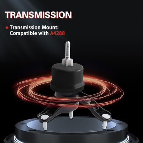 Engine Motor and Transmission Mount Kit Compatible with 2007 2008 2009 2010 2011 2012 ES350 3.5L V6 AUTO 4PCS OE: A42040 A62036HY A62060 A4288 - size: 2007-2012 ES350 3.5L