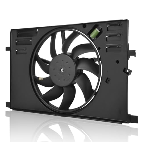 Engine Radiator Cooling Fan Assembly for Jeep Renegade 2015 2016 Fiat 500X - style: Jeep Renegade 2015-2018