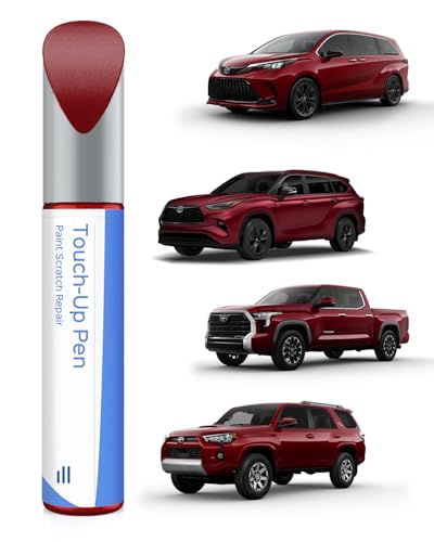 3Q3 Dark Red/Salsa Red Pearl Touch Up Paint Compatible with Toyota Exact Match Chips and Nicks Touch Up - color: Dark Red/Salsa Red Pearl(3Q3) compatible with 4Runner/Camry-models/Highlander-models/Land-Cruiser/Prius/RAV4/Sequoia/Sienna-models/Tundra