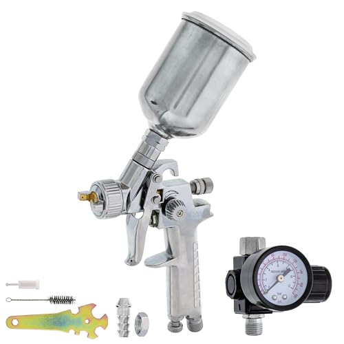 TCP Global Automotive HVLP Spray Gun - 1.2mm Fluid Tip Gravity Feed - size: 1.2mm