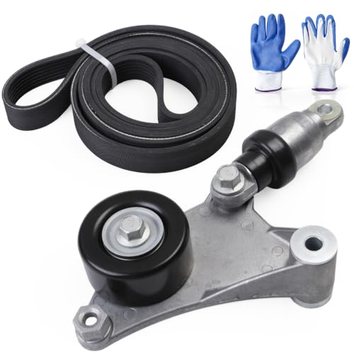 Serpentine Belt with Tensioner Kit #38216 90K-38216 7PK1940 - size: 2001-2007 for Highlander/RAV4/Camry
