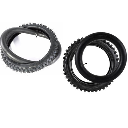 2 Set of Tire and Inner Tube Front 70/100-17 and Rear 90/100-14 For Dirt Pit Trail Bike Motocross Off Road for Dirt Pit Bikes CT90 CT110 kx80 YZ85 KLX140 YZ80 125cc 140cc 200cc Dirt Bike