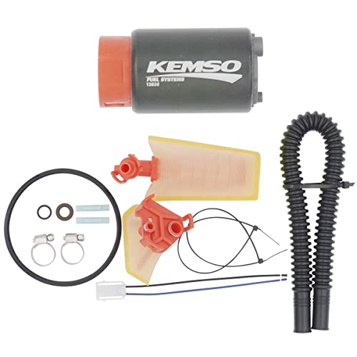KEMSO 13826 High Performance Intank Fuel Pump for for 2006-2023 Yamaha YFM700 Raptor 700/Kodiak 1S3-13907-10-00/2007-2023 Yamaha Grizzly Kodiak 450 1S3-13907-00-00 - size: 13826