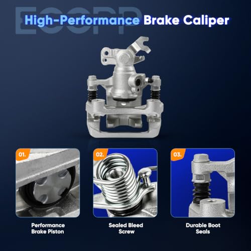 ECCPP 18B5003 Rear Right Disc Brake Caliper Assembly - size: Rear Right[18B5003]