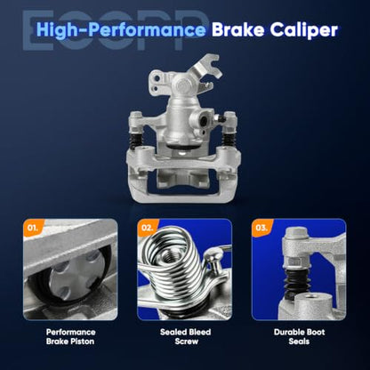 ECCPP 18B5003 Rear Right Disc Brake Caliper Assembly - size: Rear Right[18B5003]