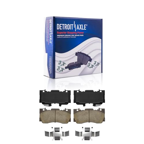 Detroit Axle - Brake Pads for 15-21 Ford Mustang - size: 4P42266/Kit