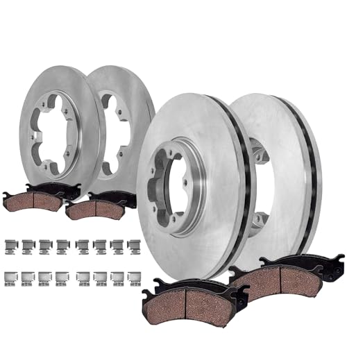 Detroit Axle - 8pc Brake Kit for Ford Transit-150 Transit-250, Transit-350 - size: 8PR53381/kit