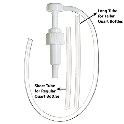 Slippery Pete 5cc Hand Pump Transfers Gear Oil, Transmission and Differential Fluids From Quart Bottles (Not for Red Line Quarts) (1)