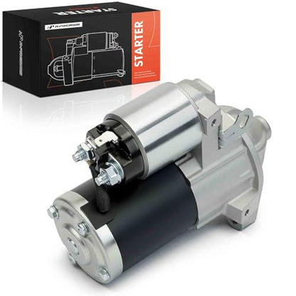 A-Premium Starter Motor, 12V 1.4KW 8 Teeth CW, Compatible with Mitsubishi