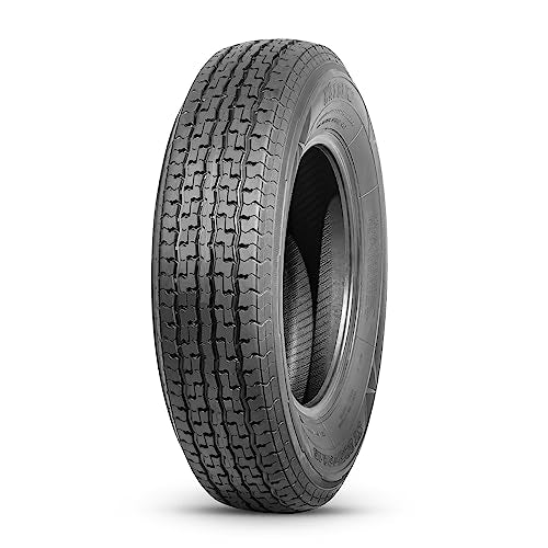 HALBERD Trailer Tires ST205/75R15, 8PR Load Range D, Radial Tires, Set of 4 - size: 205/75R15 8PR