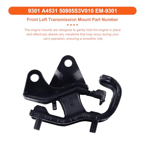 Engine Motor Mount Compatible with Acura Mdx 2003-2006 V6 3.5L,Honda Pilot 2006-2008 V6 3.5L,Replacement for A4519HY A4551 A4523 A4531 A4532 - size: Honda Pilot 06-08 V6 3.5L