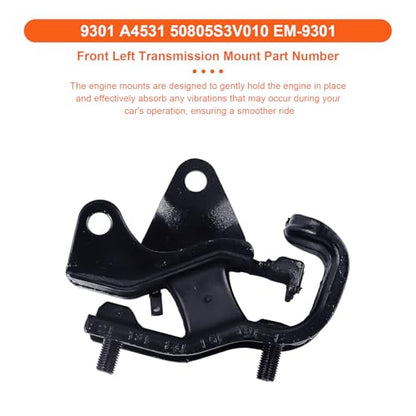 Engine Motor Mount Compatible with Acura Mdx 2003-2006 V6 3.5L,Honda Pilot 2006-2008 V6 3.5L,Replacement for A4519HY A4551 A4523 A4531 A4532 - size: Honda Pilot 06-08 V6 3.5L